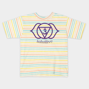 Third Eye Chakra Kids T-Shirt