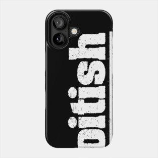 Detroit ish Vintage Distressed Phone Case