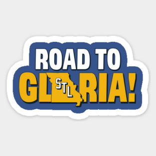 Road to Gloria Sticker