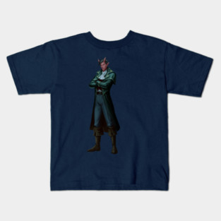 Kix the Tiefling Kids T-Shirt