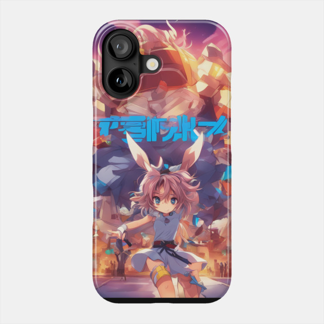 powerfull manga sutan Phone Case by animegirlnft