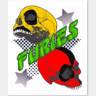 The baseball furies - Skulls - The Warriors Posters and Art