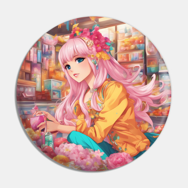 magazine Anime Pin by animegirlnft