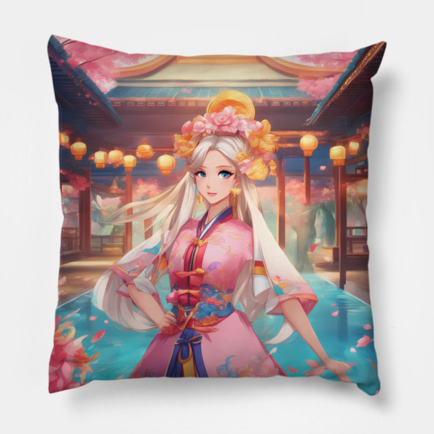 Dedicated Fan Base Pillow by animegirlnft
