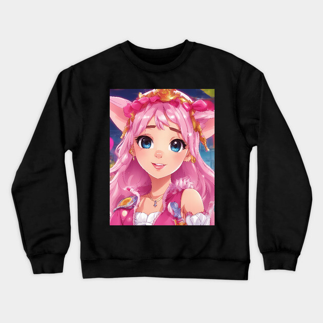 Hit Cover Pig fantasy Crewneck Sweatshirt by animegirlnft