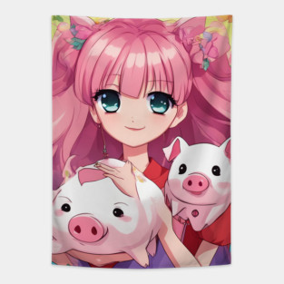 Piggy Bank Tapestry