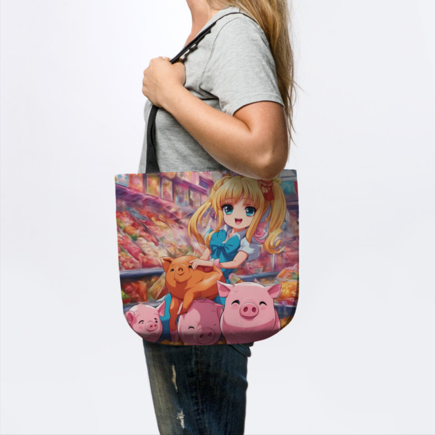 Playful Piggy Paradise by animegirlnft