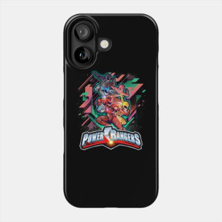 Green Power Ranger's Epic Showdown Phone Case