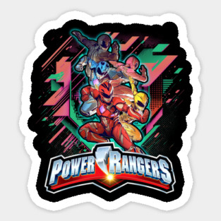Green Power Ranger's Epic Showdown Sticker