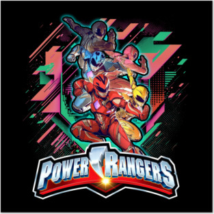 Green Power Ranger's Epic Showdown Posters and Art