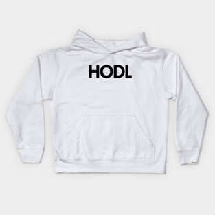 HODL CryptoCurrency Kids Hoodie