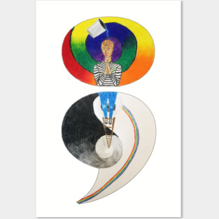 Semicolon Posters and Art