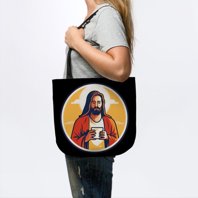 Christian Jesus Drinking Tea by logiamerch