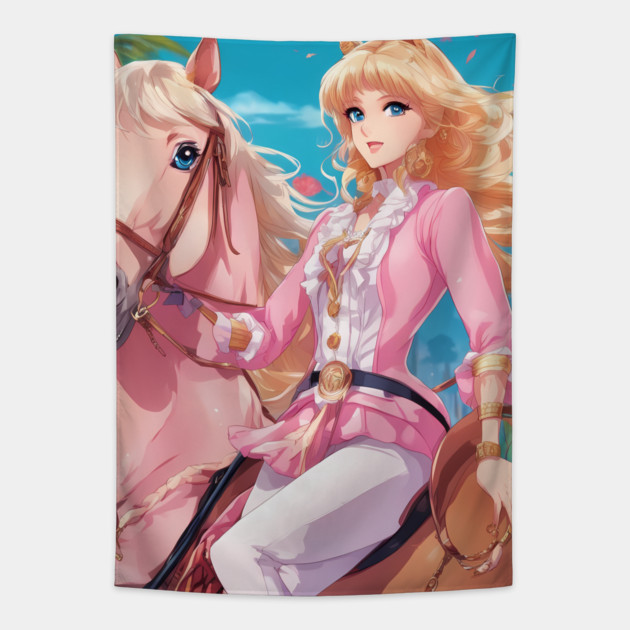 joy and whimsy sunday Tapestry by animegirlnft