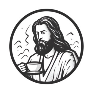 Christian Jesus Drinking Tea T-Shirt