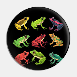 Colorful Frogs, Tropical Animal, Love Frogs Pin