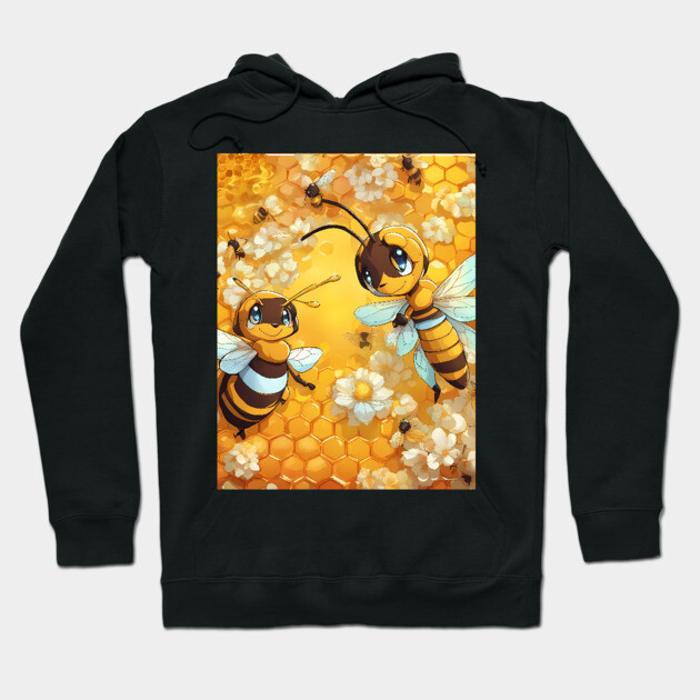 Honeyed Anime Charms Hoodie by animegirlnft