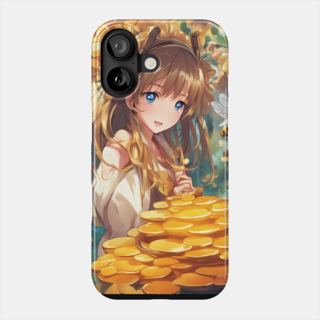 creating of anime bees Phone Case by animegirlnft