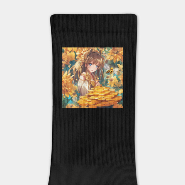 creating of anime bees by animegirlnft