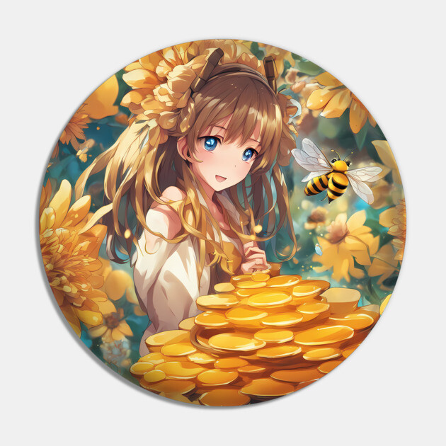 creating of anime bees Pin by animegirlnft