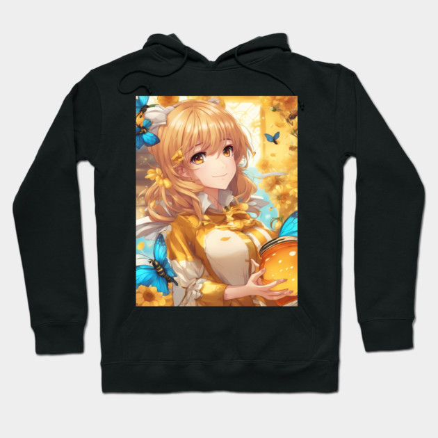 catchy sense of unity Hoodie by animegirlnft
