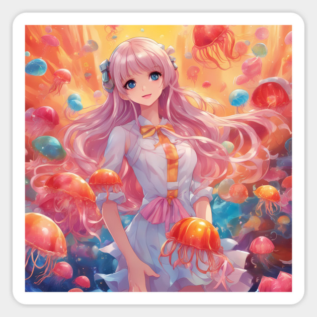 I'd be queen Sticker by animegirlnft