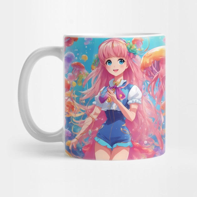 jellyfish of stone teas by animegirlnft