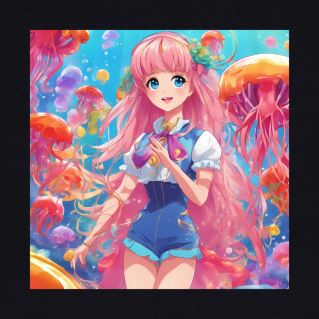 jellyfish of stone teas by animegirlnft