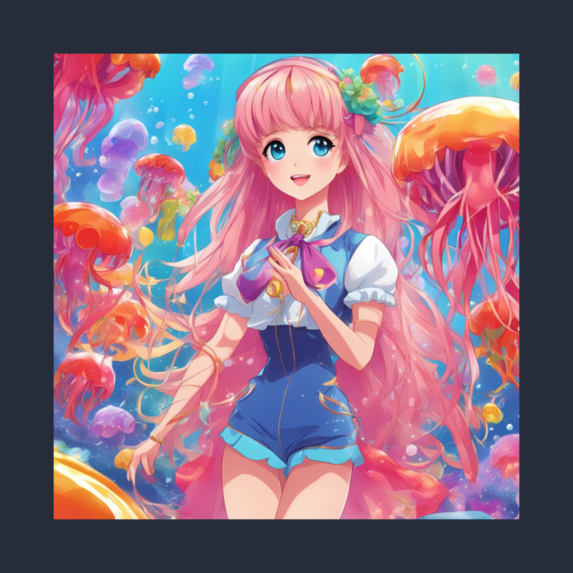 jellyfish of stone teas by animegirlnft