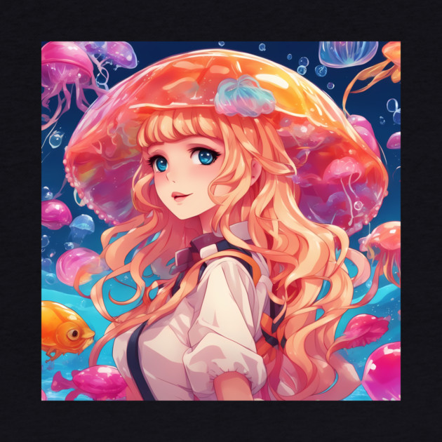 creating jellyfish umbrella by animegirlnft
