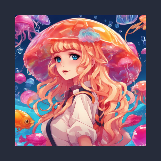 creating jellyfish umbrella by animegirlnft