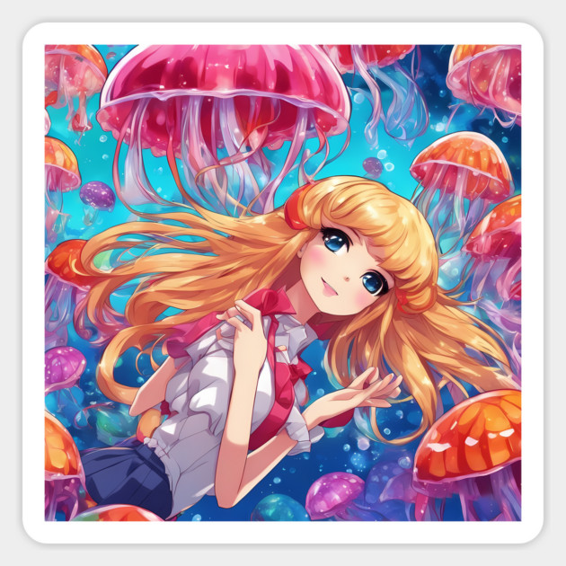 Feel like this Magnet by animegirlnft