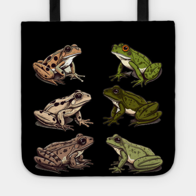 Frogs, Tropical Animal, Love Frogs Tote by logiamerch