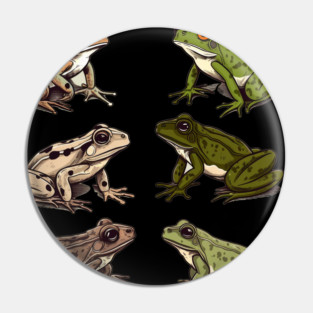 Frogs, Tropical Animal, Love Frogs Pin
