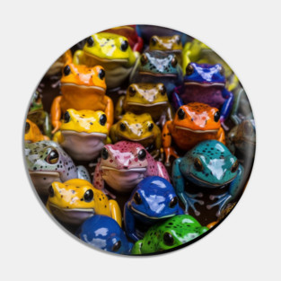 Colorful Frogs, Tropical Animal, Love Frogs Pin