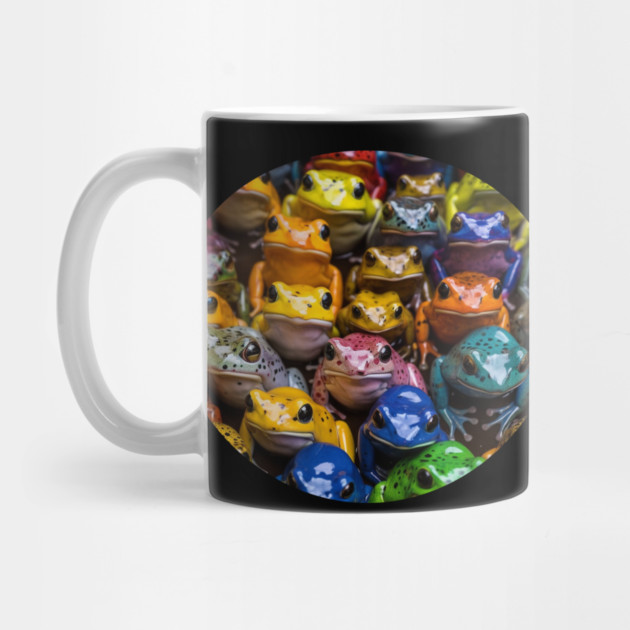 Colorful Frogs, Tropical Animal, Love Frogs by logiamerch