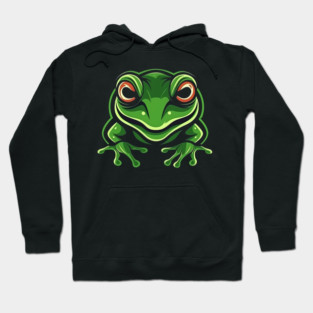 Green Frog, Tropical Animal, Love Frogs Hoodie