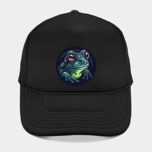 Green Frog, Tropical Animal, Love Frogs Hat