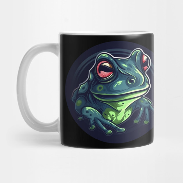 Green Frog, Tropical Animal, Love Frogs by logiamerch