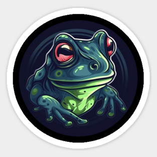 Green Frog, Tropical Animal, Love Frogs Magnet