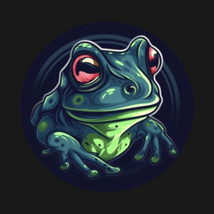 Green Frog, Tropical Animal, Love Frogs T-Shirt