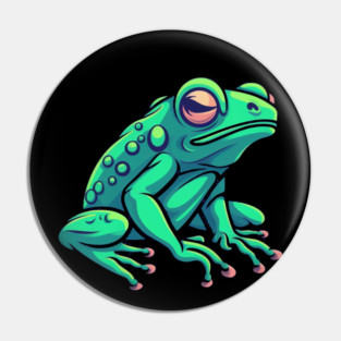 Green Frog, Tropical Animal, Love Frogs Pin