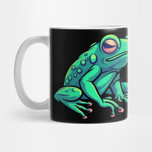 Green Frog, Tropical Animal, Love Frogs Mug
