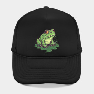 Green Frog, Tropical Animal, Love Frogs Hat