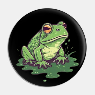 Green Frog, Tropical Animal, Love Frogs Pin