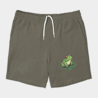 Green Frog, Tropical Animal, Love Frogs Shorts
