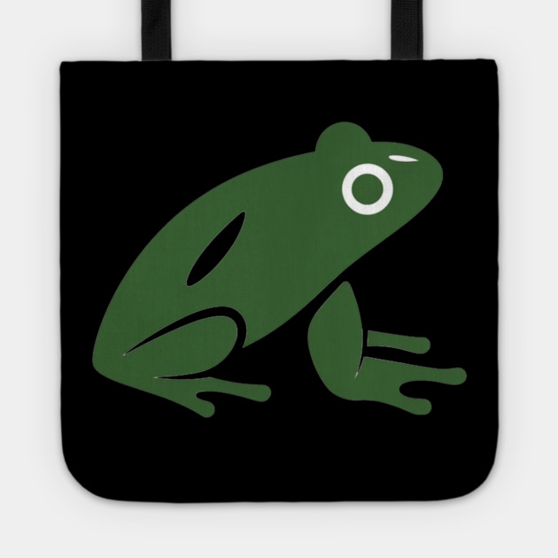 Green Minimal Frog, Tropical Animal, Love Frogs Tote by logiamerch