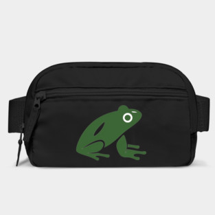 Green Minimal Frog, Tropical Animal, Love Frogs Bag