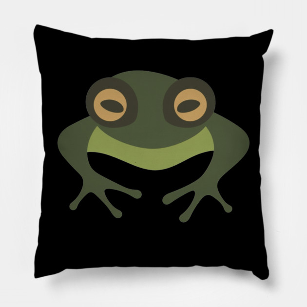 Minimal Green Frog, Tropical Animal, Love Frogs Pillow by logiamerch