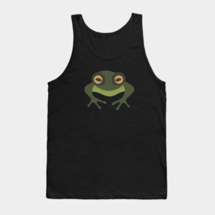 Minimal Green Frog, Tropical Animal, Love Frogs Tank Top